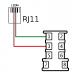 schema cablage rj11